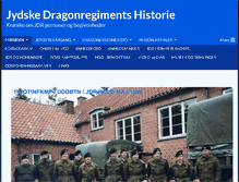 Tablet Screenshot of jdrhistorie.dk